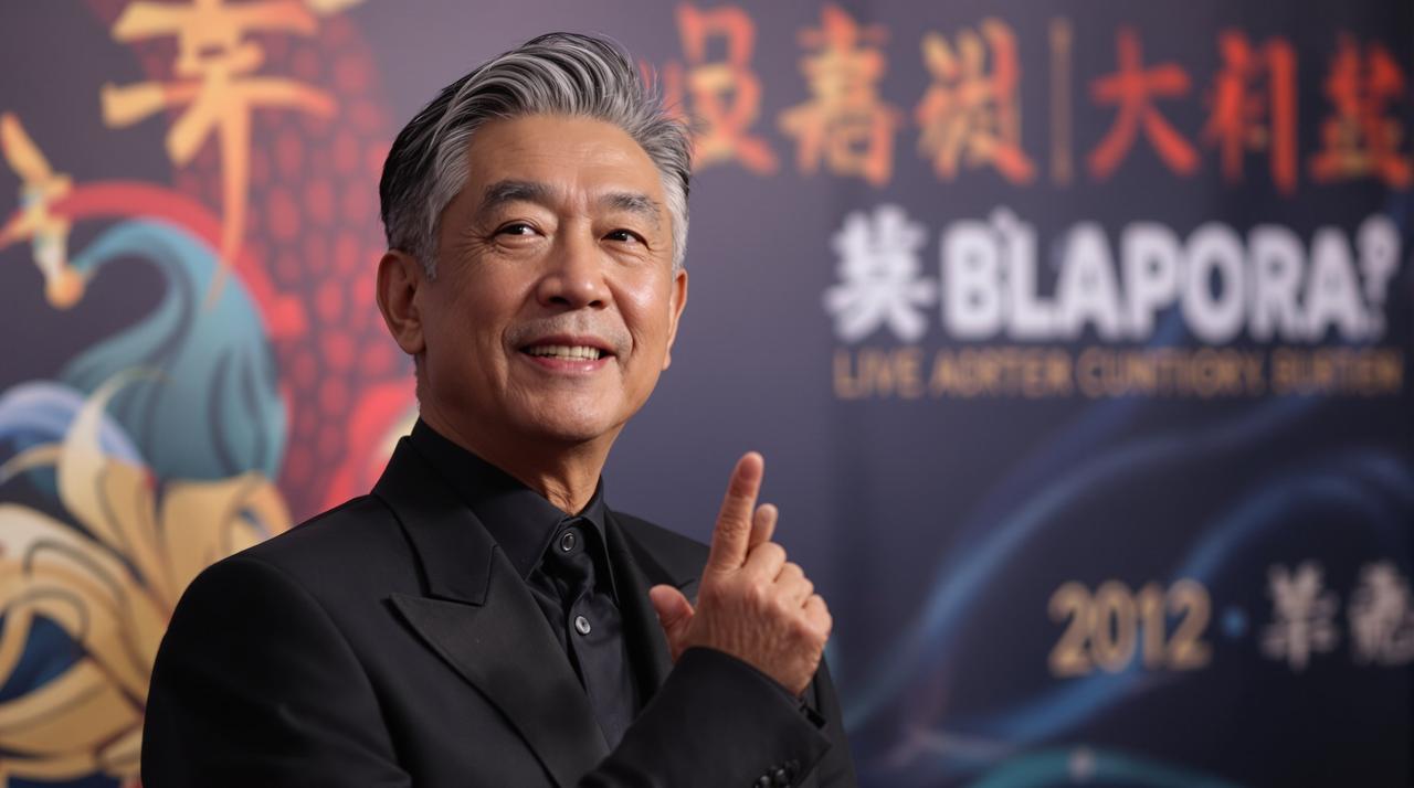 老牌影帝罕见露面，近照曝光状态依旧超能打