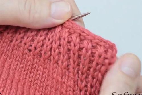 棒针收针方法视频